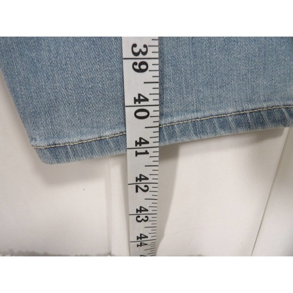 Ava & Viv Womens Blue Light Wash Mid-Rise Stretch Denim Skinny Jeans Size 24W - Picture 3 of 9